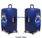 MosaiRudo Thicker Luggage Cover Elastic Suitcase Cover Protector Fits 18-32 - Image 5