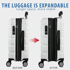 KROSER Hardside Expandable Carry On Luggage - Image 5