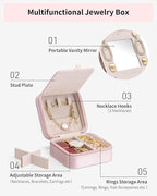 Vlando Mom Gifts for Women, Travel Jewelry Case for Mother Gifts, Travel Gifts - Image 4