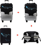 WUJIAONIAO Travel Luggage Cover Spandex Suitcase Protector Washable Baggage - Image 4