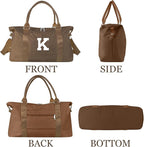 Birthday Graduation Gifts for Daughter, Initial Travel Duffel Bag Sports Gym - Image 9