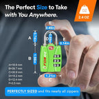 Forge TSA Luggage Combination Lock - Image 4