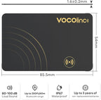 VOCOlinc Air Tag Card Wallet Tracker 1.6mm 2 Pack, Smart Item Finder Work - Image 7
