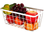 LeleCAT White Hanging Kitchen Baskets - Image 4