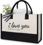 TOPDesign Canvas Tote Bag, Bridal Shower Gifts by TOPDesign