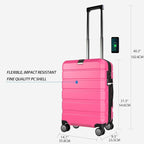 KROSER Hardside Expandable Carry On Luggage - Image 2