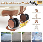 Luggage Sets, Suitcase with Spinner Wheels, PC+ABS Hardshell Travel Luggage Set - Image 3