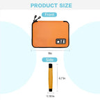 Electronics Travel Organizer, Portable Waterproof Electronic Travel Storage Bag - Image 3