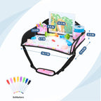 COOLBEBE Kids Travel Tray for Toddler Car Seat, Travel Tray for Airplane - Image 6
