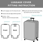 Travelkin Luggage Covers For Suitcase Tsa Approved, Suitcase Cover Protector - Image 6