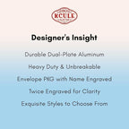 Personalized Luggage Tags: Custom Metal Luggage Tags - Image 8