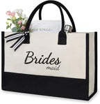 TOPDesign Canvas Tote Bag, Bridal Shower Gifts by TOPDesign