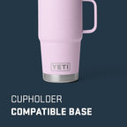 YETI Rambler 20 oz Travel Mug, Stainless Steel, Vacuum Insulated - Image 3