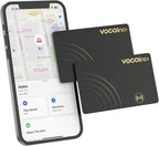 VOCOlinc Air Tag Card Wallet Tracker 1.6mm 2 Pack, Smart Item Finder Work by VOCOlinc