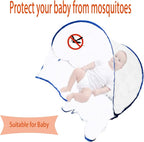 CMINGJ Portable Mosquito Head Net Foldable Pop-Up Travel Essentials Mosquito Net - Image 6