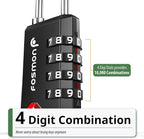 Fosmon TSA Approved Locks for Luggage/Suitcase - Image 3