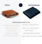 Leather RFID Wallet for Men, Slim Leather Mens Wallet, Handcraft Men's Wallets - Image 5