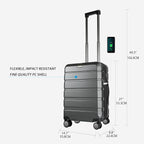 KROSER Hardside Expandable Carry On Luggage - Image 2