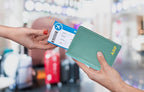 Personalized Monogrammed Turquoise Leather RFID Passport Wallet - Image 7