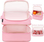 FlowFly Double Decker Cooler Insulated Lunch Bag Large Tote - Image 4