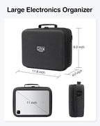 Luxtude Electronic Organizer Travel Case Large, Hard Case - Image 7