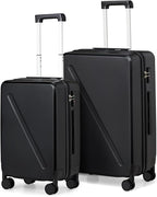 MILADA 2 Piece Luggage Sets by MILADA