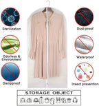 Garment Bag Clear for Long Dress 24'' x 60'' Zippered Garment Bags for Hanging - Image 4