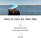 Wallaroo Hat Company – Women’s Aqua Hat – UPF 50+ Sun Protection, Packable - Image 5