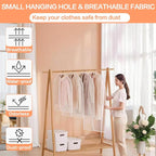 Garment Bags for Hanging Clothes Suit Bags for Closet Storage Clothes Storage - Image 6