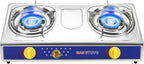 Vivicreate 2 Burner Propane Gas Stove Outdoor Cooking Portable Double Burner - Image 5