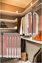 Garment Bags for Hanging Clothes 12 PCS Transparent Waterproof Dustproof - Image 7