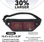 Travel Money Belt for Men and Women hidden slim passport holder - Image 7