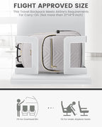 LOVEVOOK Laptop Backpack for Women, Travel Computer Work Bags - Image 8