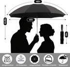 LLanxiry Compact Travel Umbrella, Mini Windproof Umbrellas - Image 4