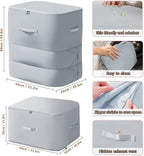 3PCS XL Ultra Space Saving Bags self compression organizer bags space saver bags - Image 4