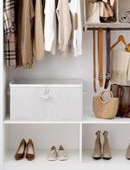 StorageWorks Shoe Organizer for Closet, Fits up to 24 Pairs, Shoe Cubby Storage - Image 5