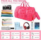 Quilted Travel Duffle Bag Gym Bag - Image 6