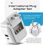 Ceptics International Power Plug Adapter Travel Set, 20W PD & QC, Safe Dual USB - Image 5