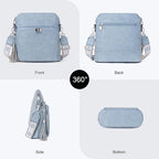 Crossbody Purse for Women, Lightweight Medium Crossbody Bag Soft Leather - Image 7