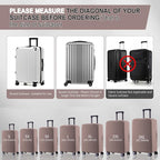 Travel Luggage Cover Suitcase Protector Scratch-Resistant Fit 19-31 Inch - Image 5