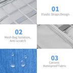 Electronics Travel Organizer, Portable Waterproof Electronic Travel Storage Bag - Image 4