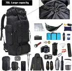 Hiking Backpack for Men 70L/100L Camping Backpack Military Rucksack Molle 3 - Image 3