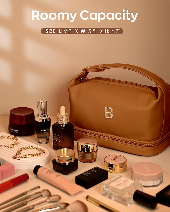 Monogram Gifts for Women, Personalized Makeup Bag - Image 3