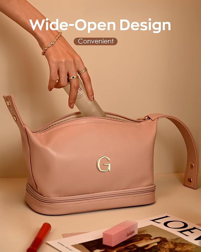 Birthday Gifts for Women, Personalized Makeup Bag - Image 3