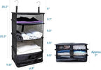 Grand Fusion Stow-N-Go Travel Luggage Organizer – Portable Hanging Travel - Image 2