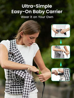 GROWNSY Baby Carrier Newborns to Toddlers, Ergonomic Baby Toddler Carrier - Image 7