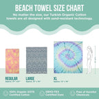 Sand Cloud Oversized Turkish Beach Towel - Image 5