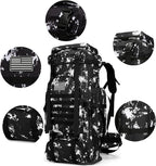 Hiking Backpack for Men 70L/100L Camping Backpack Military Rucksack Molle 3 - Image 6