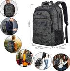 MATEIN 17.3 Inch Computer Backpack, Extra Large TSA Friendly Travel Laptop - Image 7
