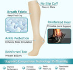 ACTINPUT 8 Pairs Compression Socks - Image 3